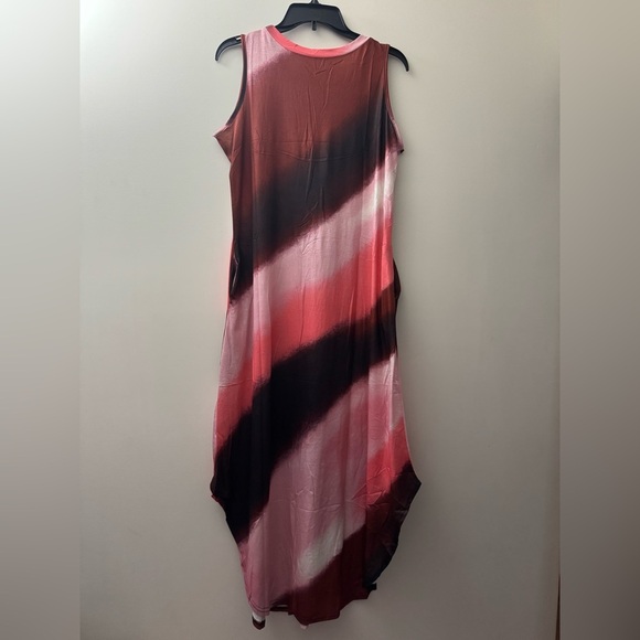 Multicolor Maxi Sleeveless Dress - Picture 3 of 3